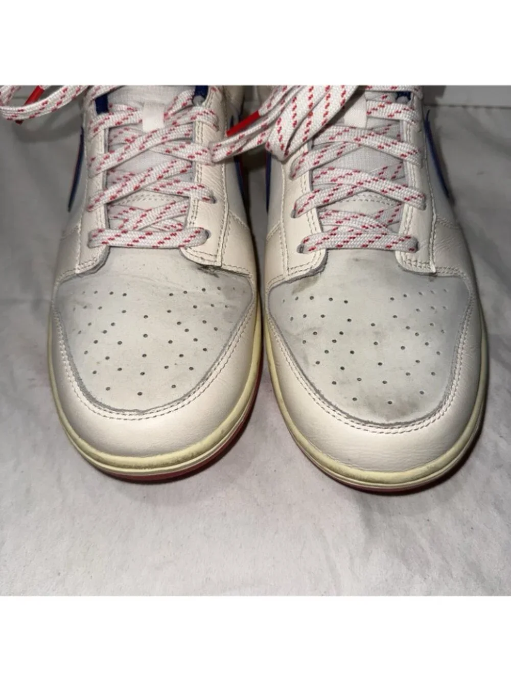 Nike Dunk Low Retro Pack HV5749-110 White Red Blue Men’s Size 11.5